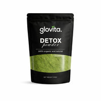 Glovita Detox Powder – 100% Organic Natural Cleanse | Herbal Body Detox Support (200g)